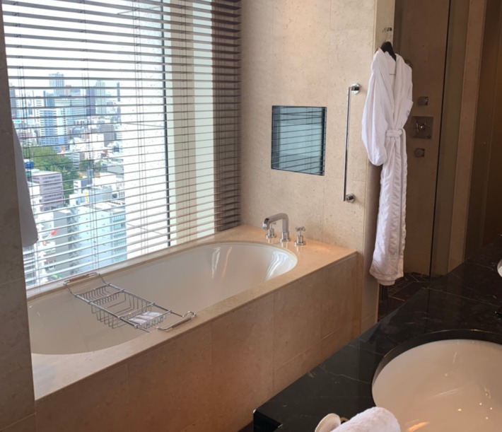 セントレジスホテル大阪 浴室