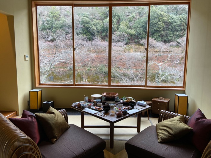 星のや京都 朝食 豪華な部屋食