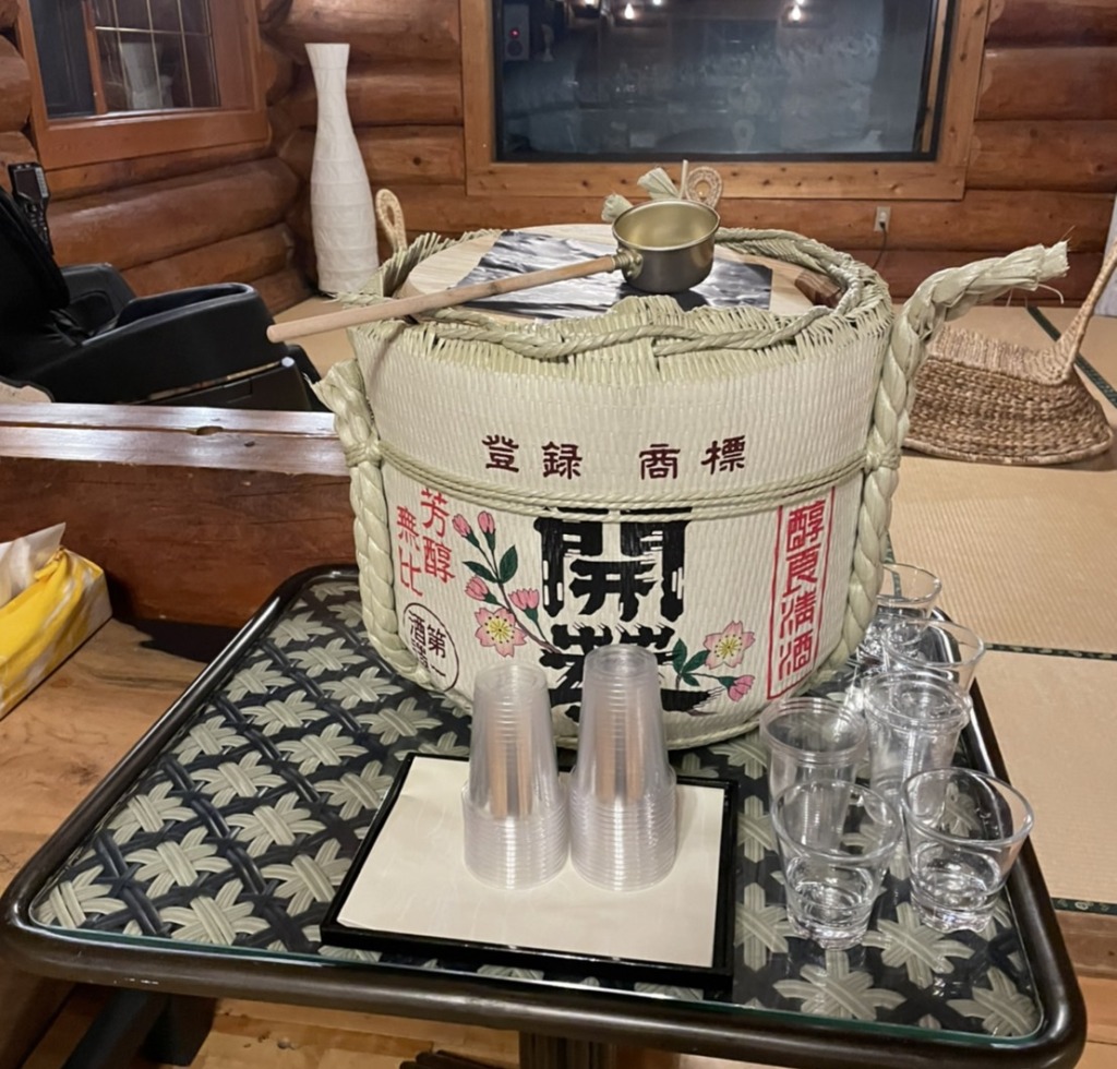 八丁の湯 レストハウス  日本酒コーナー
