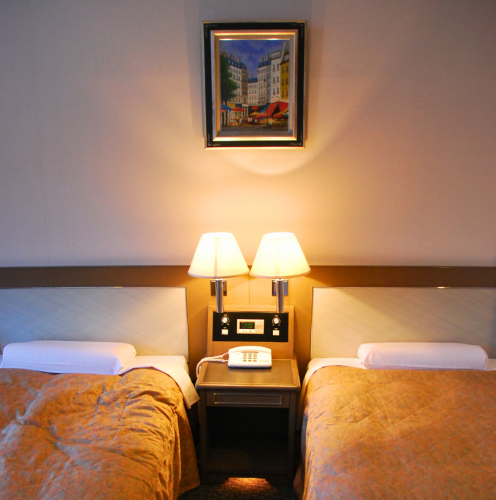 AMBIENT 安曇野ホテル 落ち着いた雰囲気の寝室