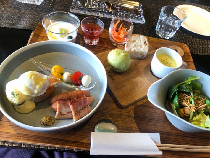 SPA TERRCE紫翠 朝食 モーニングプレート